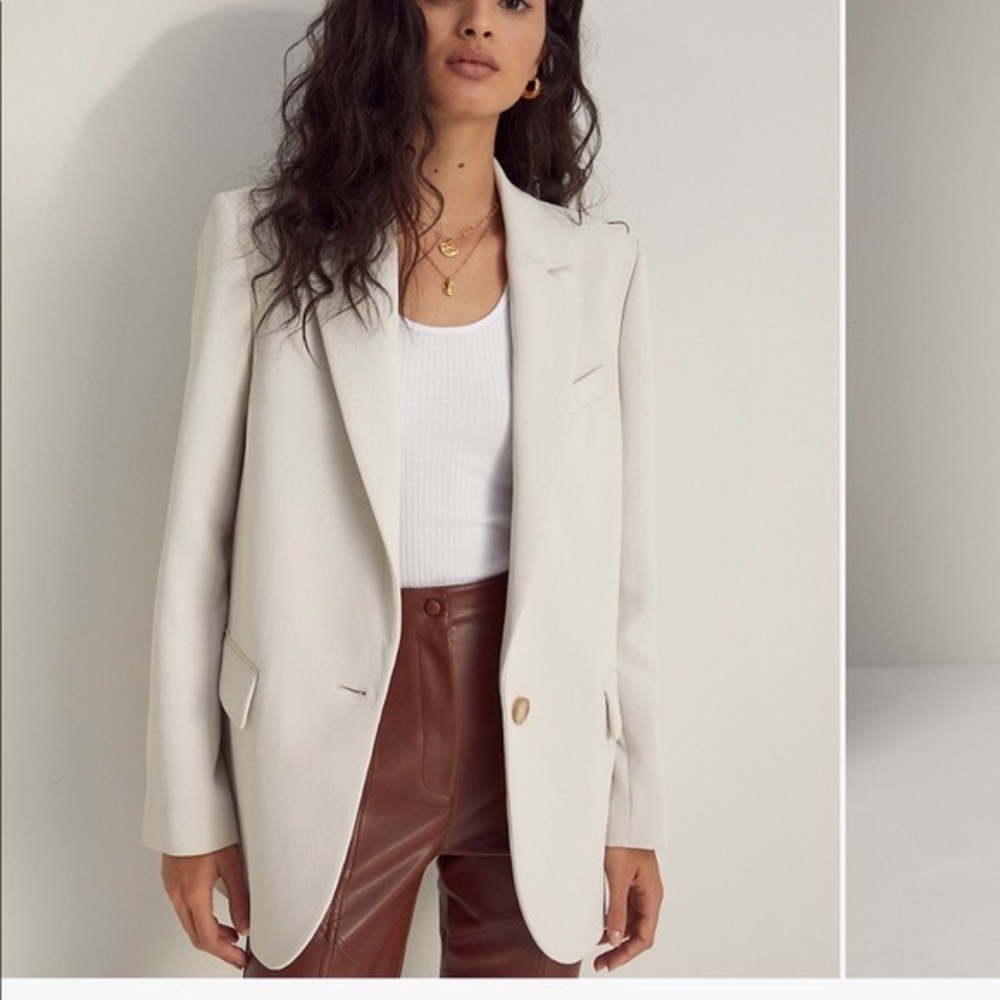 Wilfred Nostalgia Blazer - Size L - Bone